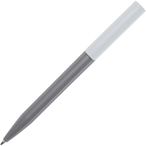 Unix Kugelschreiber Aus Recyceltem Kunststoff , grau, Recycelter ABS Kunststoff, 13,90cm (Länge), Bild 1