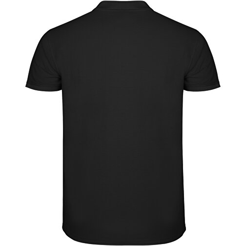 Star Poloshirt Für Herren , schwarz, Piqué Strick 100% Baumwolle, 200 g/m2, 3XL, , Bild 3