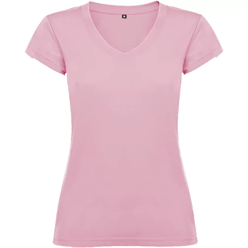 T-shirt Victoria à col en V et manches courtes pour femme, Image 1