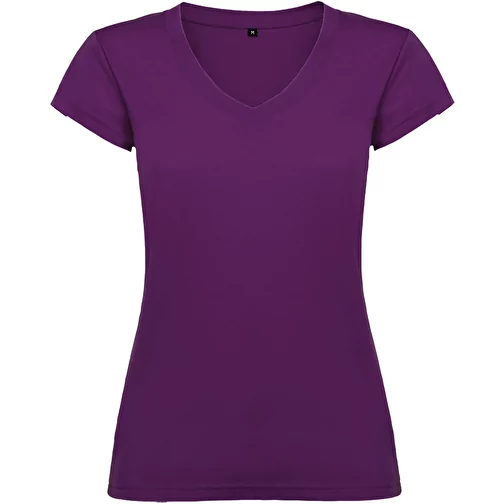T-shirt Victoria à col en V et manches courtes pour femme, Image 1