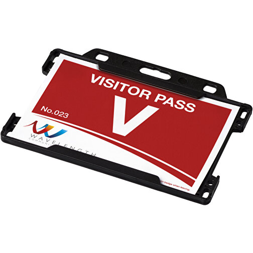 Porte-cartes Vega en plastique recyclé, Image 1