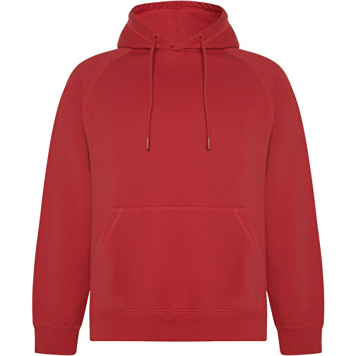 Vinson Kapuzenpullover Unisex , rot, Strick 57% Bio Baumwolle, 8% Baumwolle, 21% Recyceltes Polyester, 14% Polyester, 300 g/m2, XL, , Bild 1