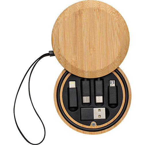 câble de recharge 6 en 1 REEVES-CONVERTICS BAMBOO, Image 4