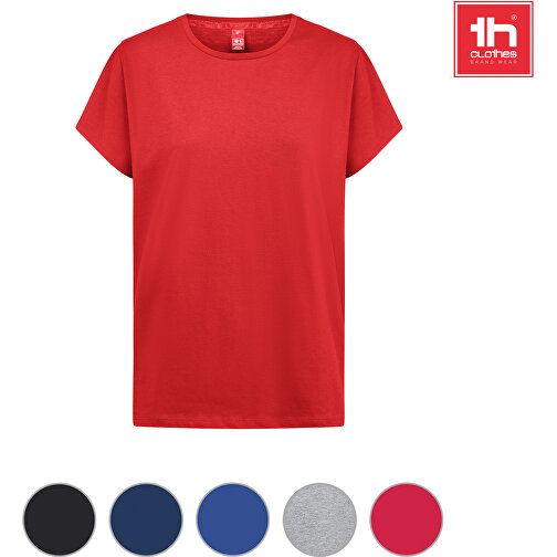 THC SOFIA REGULAR. Damen T-shirt (normaler Schnitt) , königsblau, Jersey-Strick, XL, , Bild 4