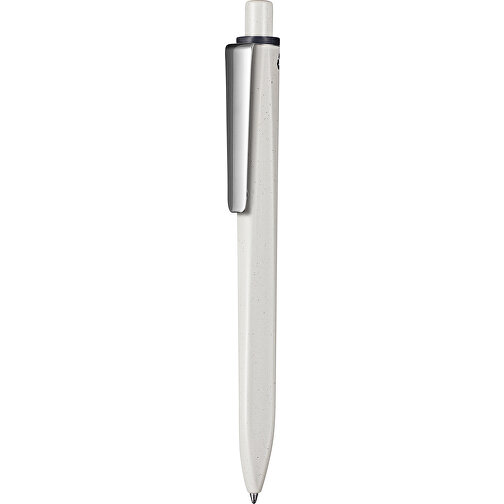 Kugelschreiber RIDGE GRAU RECYCLED M , Ritter-Pen, grau recycled/schwarz recycled, ABS u. Metall, 141,00cm (Länge), Bild 1