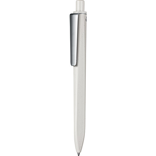 Kugelschreiber RIDGE RECYCLED M , Ritter-Pen, grau, ABS u. Metall, 14,10cm (Länge), Bild 1