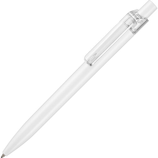 Kugelschreiber Insider ST , Ritter-Pen, weiß/transp., ABS-Kunststoff, 14,20cm (Länge), Bild 2