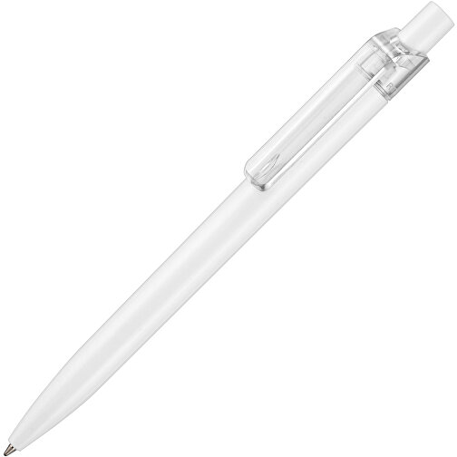 Kugelschreiber Insider ST , Ritter-Pen, weiss / transparent, ABS-Kunststoff, 14,20cm (Länge), Bild 2