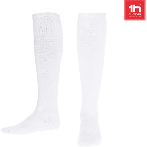 THC RUN WH. Mittlere-Wade Sportsocken , weiß, Polyester, Spandex, 40, , Bild 4