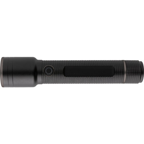 Grosse Gear X Taschenlampe Aus RCS Recycelt. Alu Mit USB-Akku , schwarz, Recycelte Aluminiumlegierung, 15,70cm (Höhe), Bild 1