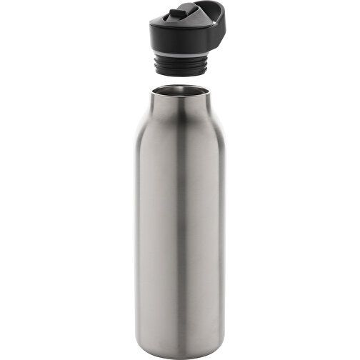 Avira Ara RCS Re-Steel Fliptop Wasserflasche 500ml , silber, Rostfreier Stahl - recycelt, 24,00cm (Höhe), Bild 5