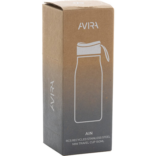 Avira Ain 150 ml reiseflaske laget av RCS rec. rustfritt stål, Bilde 16