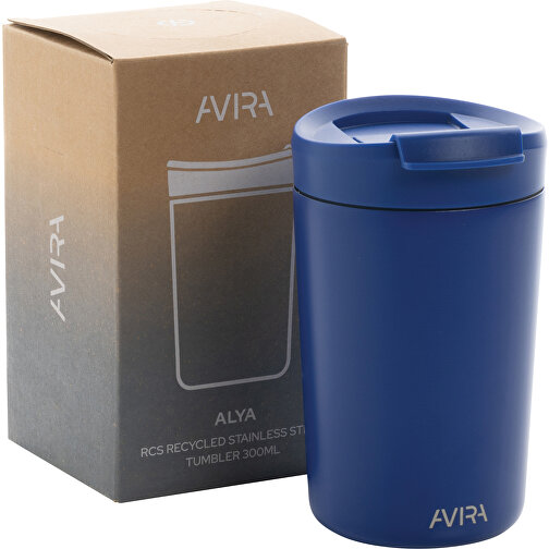 Avira Alya RCS Recycelter Stainless-Steel Becher 300ml , Königsblau, Rostfreier Stahl - recycelt, 13,80cm (Höhe), Bild 11