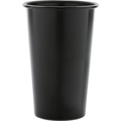 Alo Leight-Weight-Becher Aus RCS Recyceltem Aluminium 450ml , schwarz, Aluminium - recycelt, 13,00cm (Höhe), Bild 2