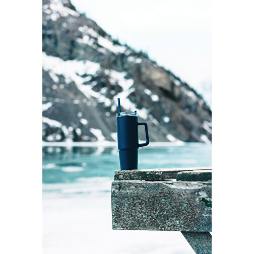 Tana Becher Aus RCS Recyceltem Kunststoff Mit Griff 900ml , navy blau, Polypropylen - recycelt, 24,10cm (Höhe), Bild 10