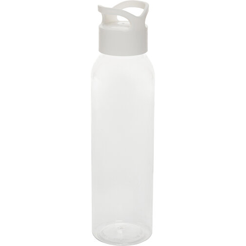 Oasis RCS Recycelte PET Wasserflasche 650ml , weiß, PET - recycelt, 25,50cm (Höhe), Bild 1