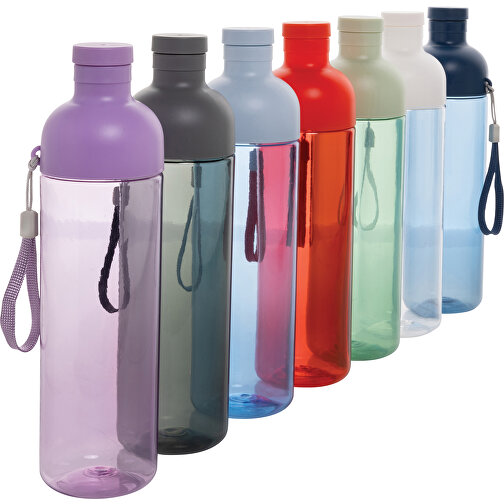 Impact Auslaufsichere Wasserflasche Aus RCS Recyc. PET 600ml , lila, PET - recycelt, 24,30cm (Höhe), Bild 8