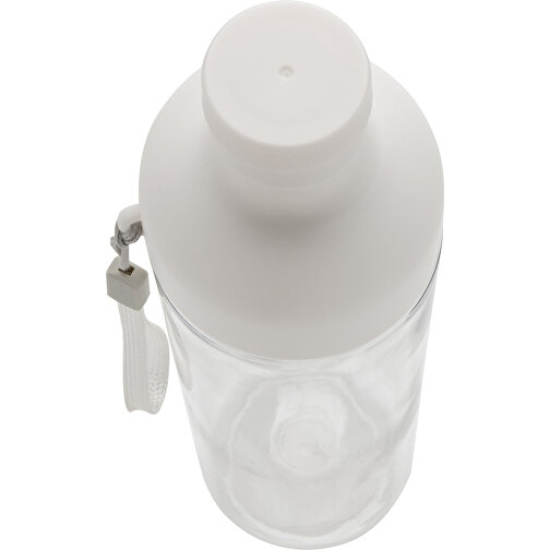 Impact Auslaufsichere Wasserflasche Aus RCS Recyc. PET 600ml , weiß, PET - recycelt, 24,30cm (Höhe), Bild 6