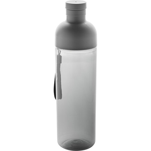 Impact Auslaufsichere Wasserflasche Aus RCS Recyc. PET 600ml , schwarz, PET - recycelt, 24,30cm (Höhe), Bild 1