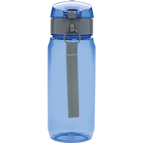 Yide RCS  RPET Verschließbare Wasserflasche 600ml , blau, PET - recycelt, 21,40cm (Höhe), Bild 4