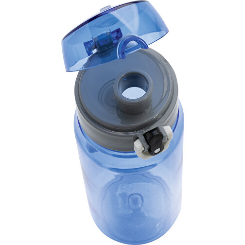 Yide RCS  RPET Verschließbare Wasserflasche 600ml , blau, PET - recycelt, 21,40cm (Höhe), Bild 5