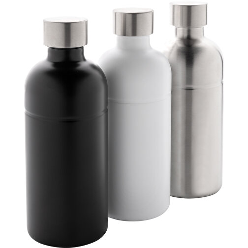 Soda Trinkflasche Aus RCS-zertifiziertem Stainless-Steel , schwarz, Rostfreier Stahl - recycelt, 21,40cm (Höhe), Bild 8