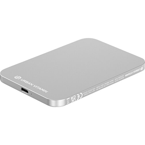 Urban Vitamin Burbank 3000mAh powerbank tillverkad av RCS-plast/aluminium, Bild 11