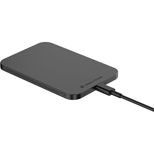 Urban Vitamin Burbank 3000mAh Powerbank Aus RCS Plastik/Alu , schwarz, Aluminium, 10,20cm x 0,60cm (Länge x Höhe), Bild 9