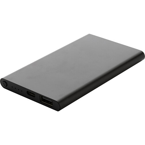 4.000 mAh Type-C powerbank fremstillet af RCS-genanvendt ABS og aluminium, Billede 1