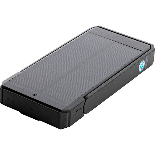 Banca di energia solare Skywave 10000mAh riciclata da RCS. In plastica, Immagine 4