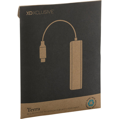 Terra Hub de aluminio reciclado RCS con entrada HDMI, Imagen 9