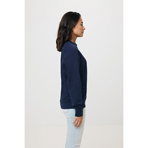 Iqoniq Zion Rundhals-Sweater Aus Recycelter Baumwolle , navy blau, 50% recycelte und 50% biologische Baumwolle, 4XL, 82,00cm x 1,00cm (Länge x Höhe), Bild 12