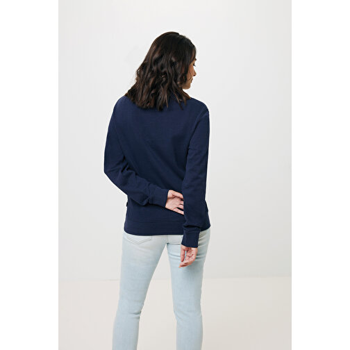 Iqoniq Zion Rundhals-Sweater Aus Recycelter Baumwolle , navy blau, 50% recycelte und 50% biologische Baumwolle, 4XL, 82,00cm x 1,00cm (Länge x Höhe), Bild 16