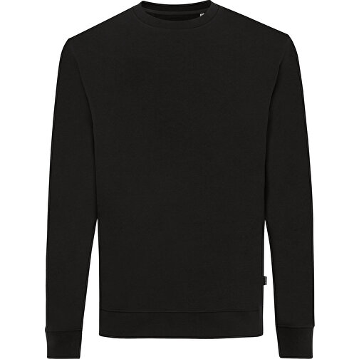 Iqoniq Zion Rundhals-Sweater Aus Recycelter Baumwolle , schwarz, 50% recycelte und 50% biologische Baumwolle, 5XL, 83,00cm x 1,00cm (Länge x Höhe), Bild 1