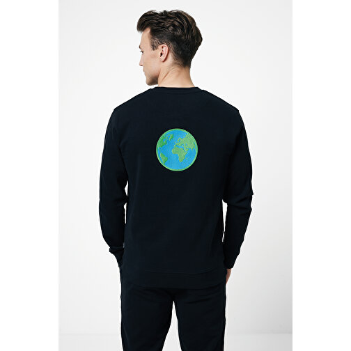 Iqoniq Zion Rundhals-Sweater Aus Recycelter Baumwolle , schwarz, 50% recycelte und 50% biologische Baumwolle, 5XL, 83,00cm x 1,00cm (Länge x Höhe), Bild 5