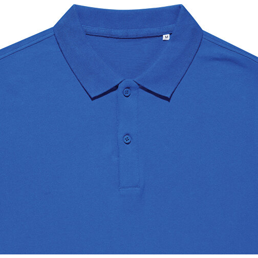 Iqoniq Yosemite Piqué-Poloshirt Aus Recycelter Baumwolle , Königsblau, 50% recycelte und 50% biologische Baumwolle, XXXL, 79,00cm x 1,00cm (Länge x Höhe), Bild 3