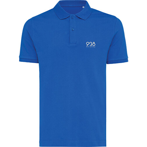 Iqoniq Yosemite Piqué-Poloshirt Aus Recycelter Baumwolle , Königsblau, 50% recycelte und 50% biologische Baumwolle, XXL, 77,00cm x 1,00cm (Länge x Höhe), Bild 5