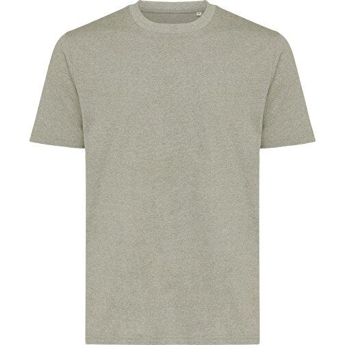 Iqoniq Sierra Lightweight T-Shirt Aus Recycelter Baumwolle , ungefärbte helles Grün, 30% recycelte und 70% biologische Baumwolle, XXL, 79,00cm x 1,00cm (Länge x Höhe), Bild 1