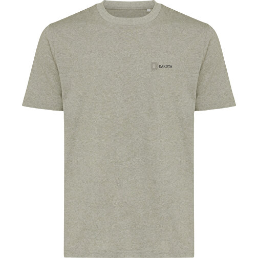 Iqoniq Sierra Lightweight T-Shirt Aus Recycelter Baumwolle , ungefärbte helles Grün, 30% recycelte und 70% biologische Baumwolle, M, 73,00cm x 1,00cm (Länge x Höhe), Bild 3