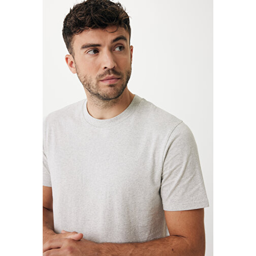 Iqoniq Sierra Lightweight T-Shirt Aus Recycelter Baumwolle , ungefärbte helles Grau, 30% recycelte und 70% biologische Baumwolle, XXL, 79,00cm x 1,00cm (Länge x Höhe), Bild 12