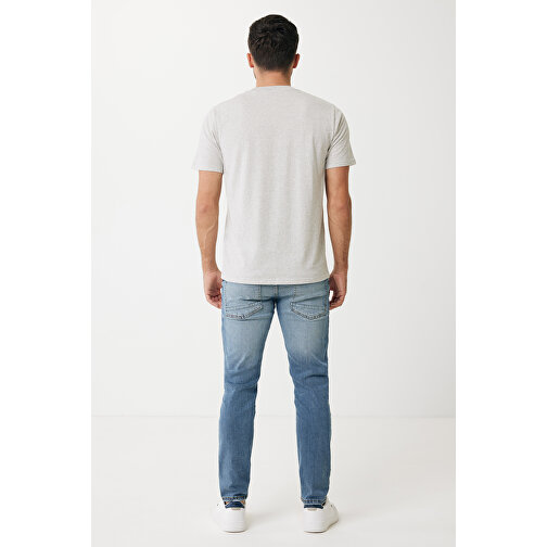 Iqoniq Sierra Lightweight T-Shirt Aus Recycelter Baumwolle , ungefärbte helles Grau, 30% recycelte und 70% biologische Baumwolle, XXL, 79,00cm x 1,00cm (Länge x Höhe), Bild 6