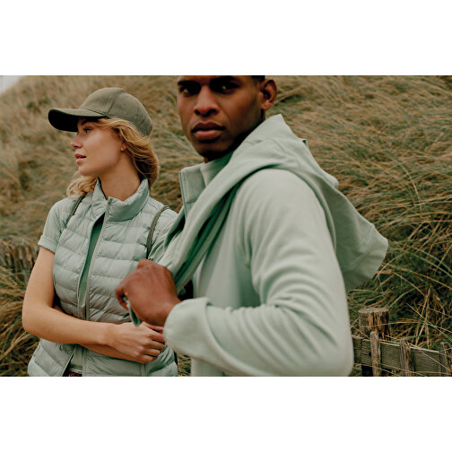 Iqoniq Meru Damen Bodywarmer Aus Recyceltem Polyester , Iceberg green, 100% recyceltes Polyester, XXL, 68,00cm x 0,50cm (Länge x Höhe), Bild 14