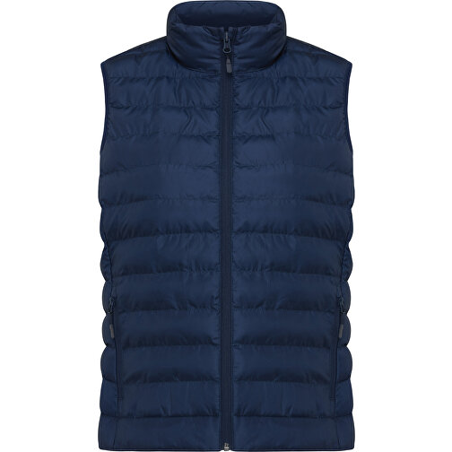 Iqoniq Meru Damen Bodywarmer Aus Recyceltem Polyester , navy blau, 100% recyceltes Polyester, XL, 66,00cm x 0,50cm (Länge x Höhe), Bild 1