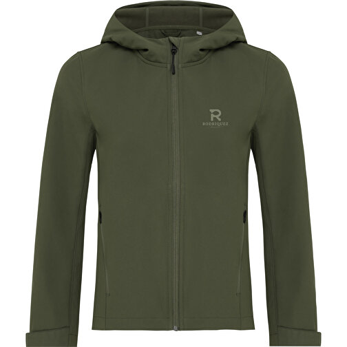 Iqoniq Makalu Damen Softshelljacke Aus Recyceltem Polyester , khaki, 91% recyceltes Polyester, 7% recyceltes TPU, 2% Elastan, L, 68,00cm x 3,00cm (Länge x Höhe), Bild 10