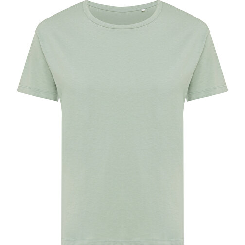 Iqoniq Yala Damen T-Shirt Aus Recycelter Baumwolle , Iceberg green, 30% recycelte und 70% biologische Baumwolle, XXS, 59,00cm x 0,50cm (Länge x Höhe), Bild 1