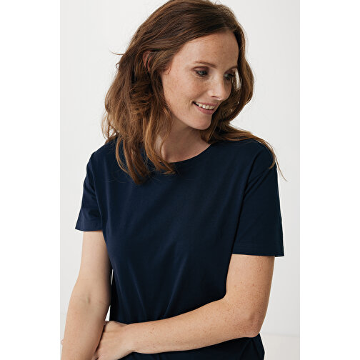 Iqoniq Yala Damen T-Shirt Aus Recycelter Baumwolle , navy blau, 30% recycelte und 70% biologische Baumwolle, L, 69,00cm x 1,00cm (Länge x Höhe), Bild 4