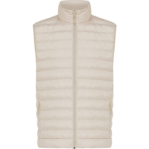 Iqoniq Meru Herren Bodywarmer Aus Recyceltem Polyester , beige, 100% recyceltes Polyester, XXXL, 77,00cm x 0,50cm (Länge x Höhe), Bild 1