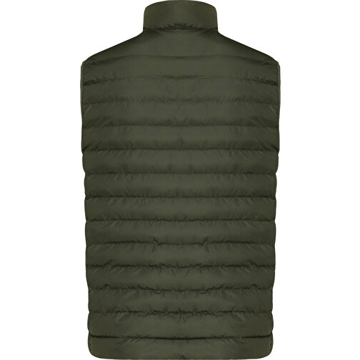 Iqoniq Meru Herren Bodywarmer Aus Recyceltem Polyester , khaki, 100% recyceltes Polyester, XXXL, 77,00cm x 0,50cm (Länge x Höhe), Bild 2