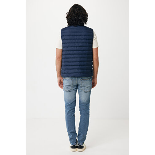 Iqoniq Meru Herren Bodywarmer Aus Recyceltem Polyester , navy blau, 100% recyceltes Polyester, XXL, 75,00cm x 0,50cm (Länge x Höhe), Bild 7