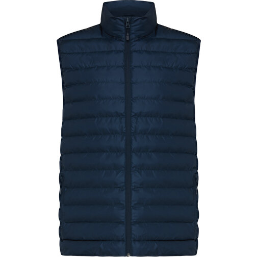 Iqoniq Meru Herren Bodywarmer Aus Recyceltem Polyester , navy blau, 100% recyceltes Polyester, M, 69,00cm x 0,50cm (Länge x Höhe), Bild 1